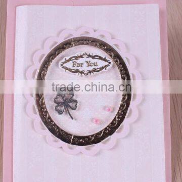 Luxury Handmade Banquet Doc Wedding Invitation Card photo-2