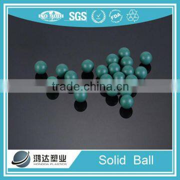 15mm red color plastic solid steel balls