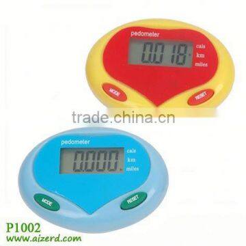 heart shaped gift step counter pedometer