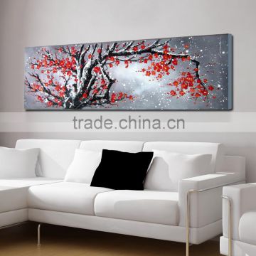 wall art flower oil paintings for home decor