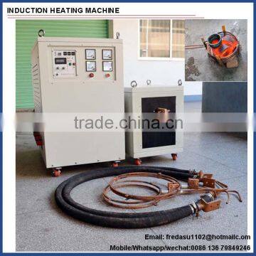 Induction hardening machine for roller