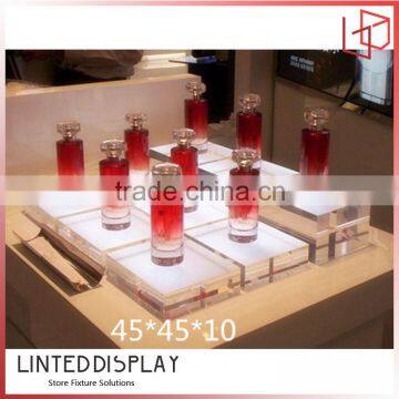 tabale top small acrylic cosmetic display stand