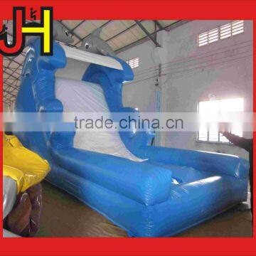 Inflatable Slide Type Customized Dolphin Inflatable Water Slides For Sale
