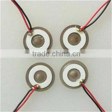 Customized piezo atomizers in PZT material piezo ceramic for ultrasonic products factory directly supply