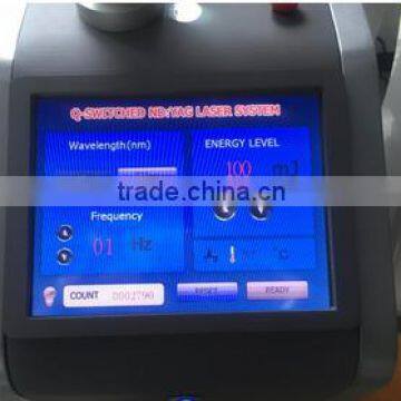 Best Q-switched nd Yag Laser Tattoo Pigment Removal Equipment /q-switched Laser Skin Rejuvenation Machine