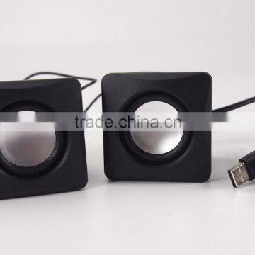 Cheap Promotion Portable Wire Powerd Mini USB Speaker For Computer photo-3