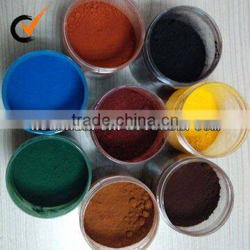 construction iron oxide pigment blue