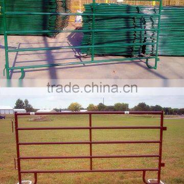 Powder coated or galvanized farm gate / portable sheep yard panel / farm panel fence for sale / sheep panel yard china manufacto