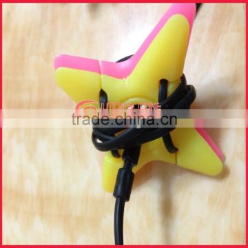 Phone accessory silicone cable winder