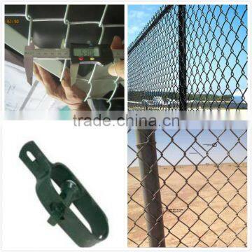 powder coated chain link fence Galvanized or PVC Coated / malla de alambre de diamante,valla