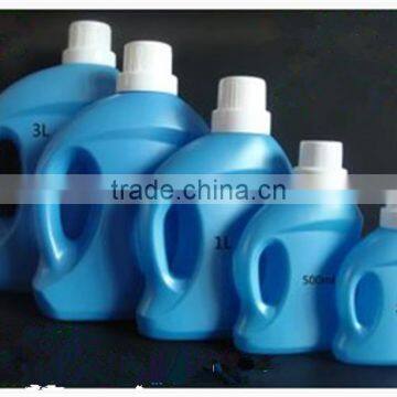 Cheapest HDPE 2l Laundry detergent plastic empty bottles for sale