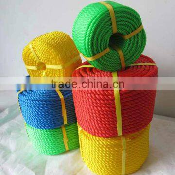 PP/PE 4strand twisted PP rope