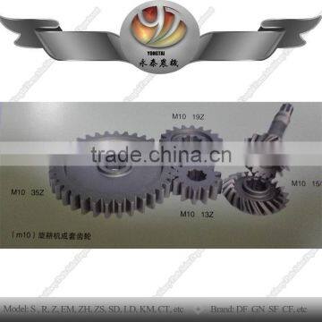 China common M10 rotavator full set of gear