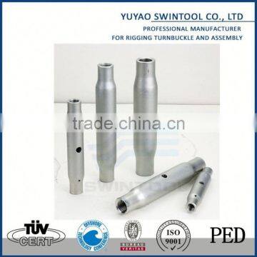 closed body wire rope turnbucklewith cold extrusion technology