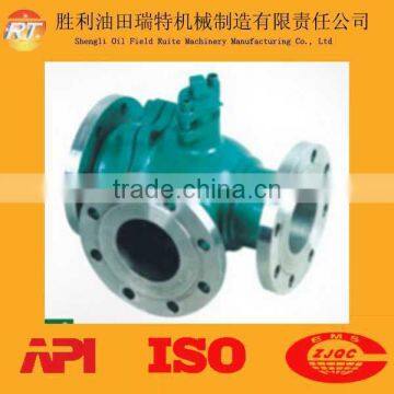 three way ball valve for oilfield