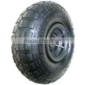 10 Inch 4.1/3.50-4 Plastic Rim Pneumatic Rubber Wheel for Hand Trucks photo-2