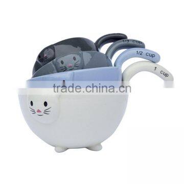 Cute Little Kittens Ceramic Measuring Bowls Set