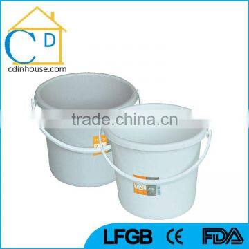 7L Thick Plastic Bucket with Handle Accept Customize