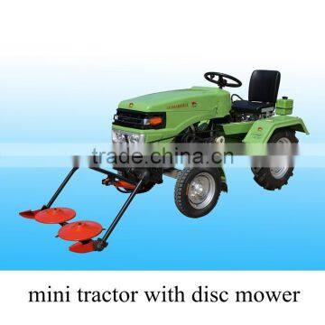 factory directly supply good quality mini farm tractor with rotary mower