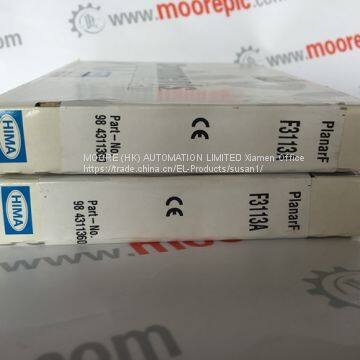 HIMA F3237 High efficiency application