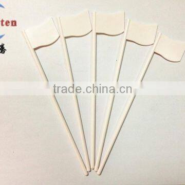 2015 Customized Ivory White Flag Plastic Accessory