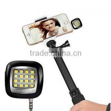 cell phone accessories led flash light rechargeable selfie led light