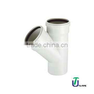 UPVC Skew Tees with socket NBR 5688