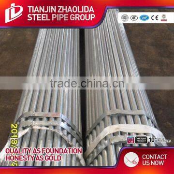 big quantity screw galvanized pipe with low price