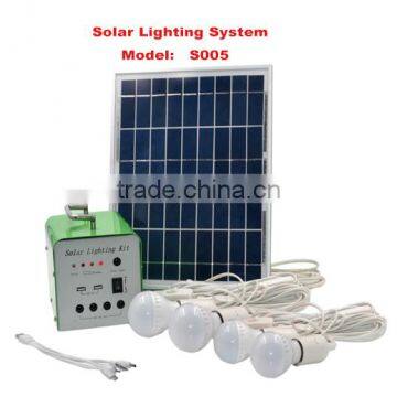 100W 200W 300W small solar power system for home lighting