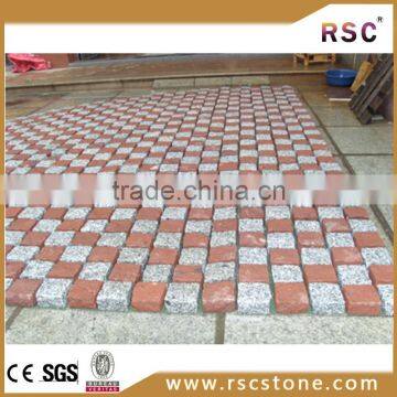 granite paving stone patio