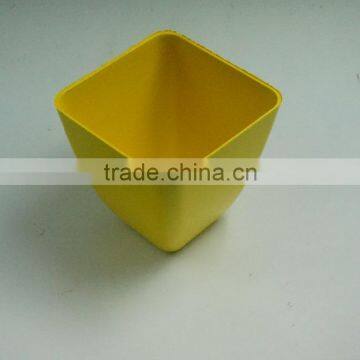 2016 Hot Selling Bio Eco Bamboo Fiber Square Flower Pot photo-4