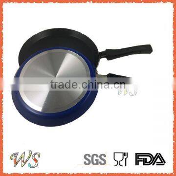 Hot Sell Carbon Steel Non-stick Round Pizza Pan With Bakelite Handle photo-2