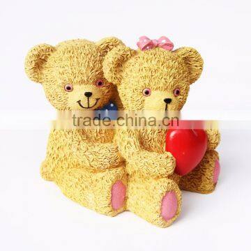 Custom Wedding Souvenirs Small Lovely Bear Figurine photo-2