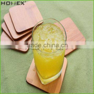 Decorative Wooden/ Bamboo coaster set Homex-BSCI