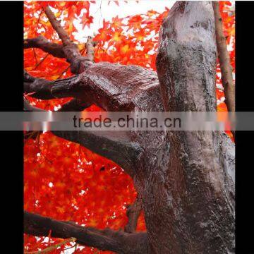 Red Artificial Maple Tree Plastic Maple Tree/ Fake Maple Tree Decoration photo-4