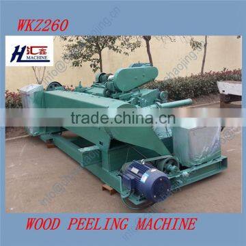 peeling machine with cutting in plywood factory