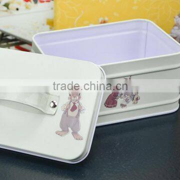 Gift Food Chocolate Candy Tea Toys Jewellery Treasury Rectangular Tin Box photo-2