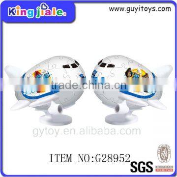 Wholesale customized good quality foam airplane puzzles