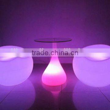 HOT Sale! 2017 Newest Modern Fashion Commercial High Quality PE Growing 16 Colors Change Plastic LED Benche With 2-year Warranty photo-5