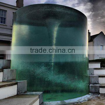 Modern Outdoor Garden Decoration 316 Stainless Steel Water Sculpture photo-3