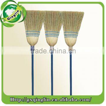 New product Straw Sorghum Broom with wooden handle