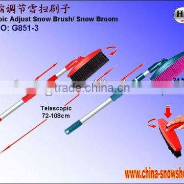 G851-3 Telescopic Adjust snow brush/ snow broom