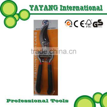 Professional carbon steel bypass pruning shear with competitive price