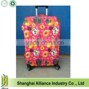 Heat Transfer Printed Luggage Cover Spandex Travel Suitcase Protective Cover(Z-SC-004)