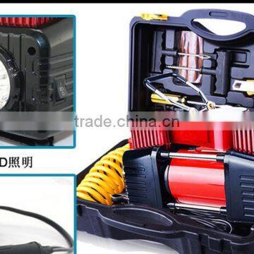Car Air Compressor With Tool Set Roadside Emgerncy Tool Kits photo-2