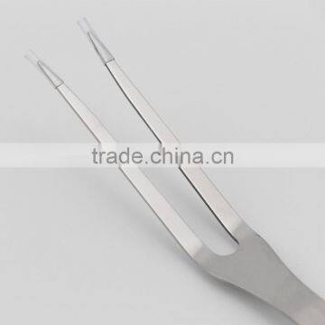 Stainless Steel Barbecue Tool Set With Wood Handles BBQ Fork Knife Set With Carry Case photo-6