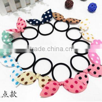 Rabbit Ear Hair Ring Kids Bows Hair Ring Hair Accessories Factory Wholesale photo-4