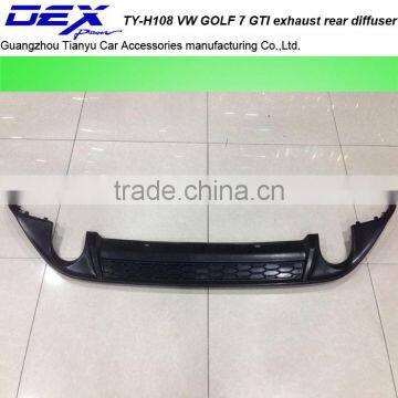 rear bumper lip diffuser for V~W GOLF 7 GTI