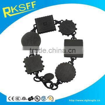 Zinc Alloy Gun Metal Plating Jewelry Gift Bracelets and Photo Frame photo-2
