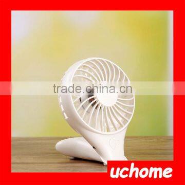 UCHOME Summer Popular Mini Usb Handheld Fold Fan, Electric Rechargeable Fan For Who Plastic Mini Hand Fan Led Handheld Mini Fans photo-2